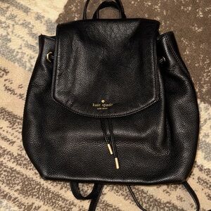Kate spade leather backpack